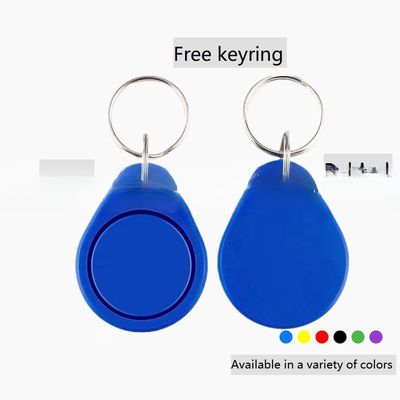 Optional ABS Metal IC Access Card for Residential Area Elevator Key Chain Door Control
