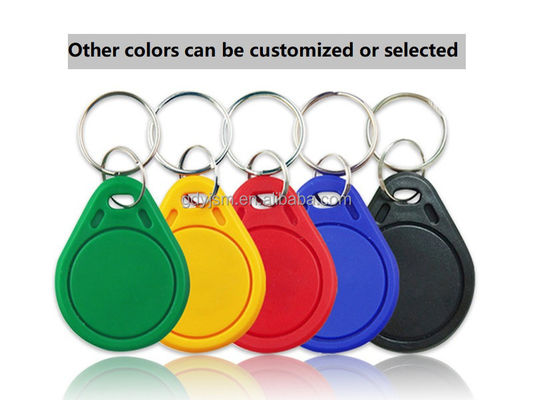 Optional ABS Metal IC Access Card for Residential Area Elevator Key Chain Door Control