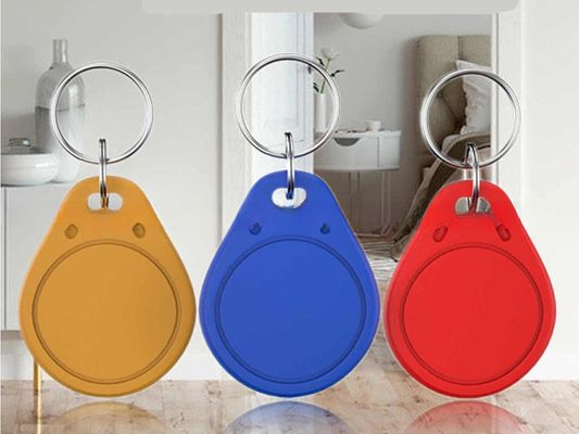 Optional ABS Metal IC Access Card for Residential Area Elevator Key Chain Door Control