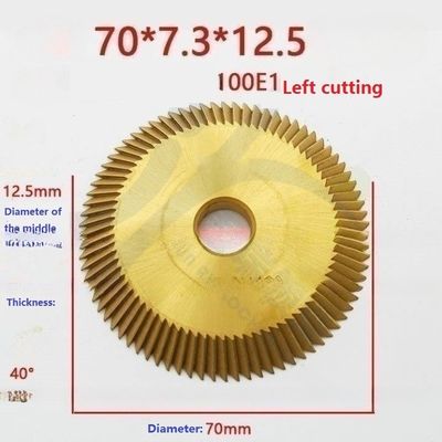 Defu 100E1 Key Cutting Disc Hard and Durable Blade for Left/Right Key Duplication