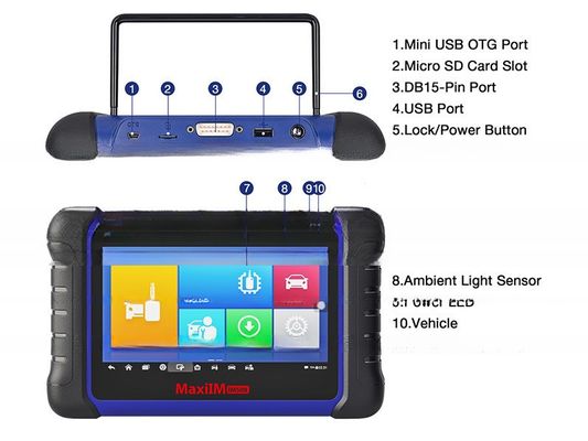 Autel IM508 XP200 Key Programmer and Anti-theft Matching Detector for Universal Models