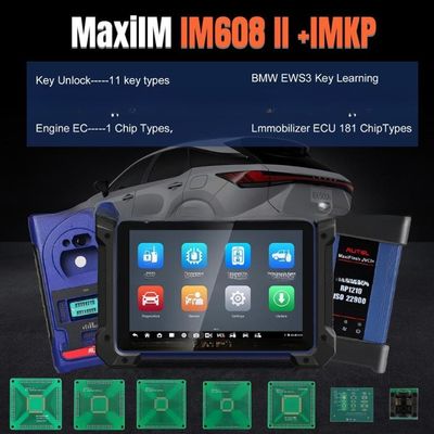 Autel IM608 PRO II Car Key Programmer Plus IMKPA Accessories and G-Box3 APB112 Performance