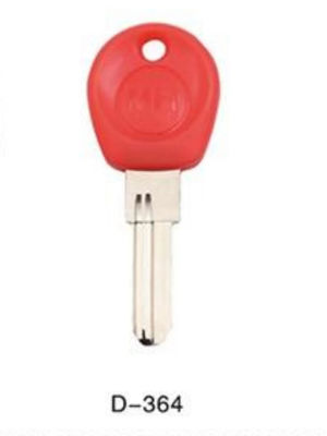 Middle Eastern Market ABS Metal Double Slot Door Lock with Rubber Handle and Brass Key