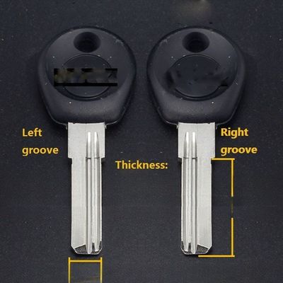 Customized Logo Plastic Handle Motorcycle Keys for in South America and the Middle East