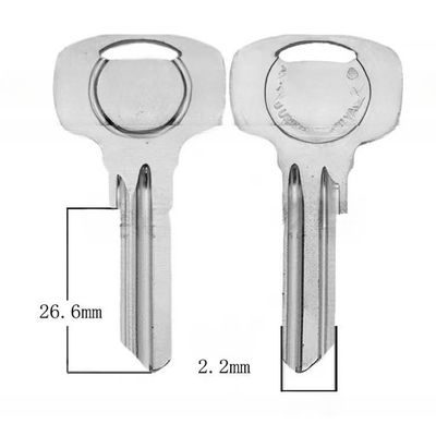 Multi Colors Titanium Alloy Magnetic Metal Door Key for Supplies Brass Blank Door Lock