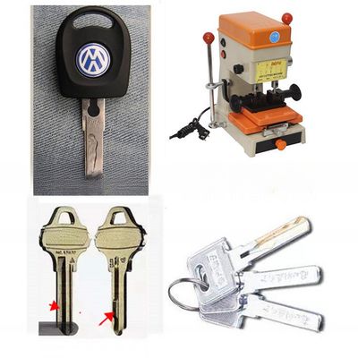 120W DEFU 2AS Key Cutting Machine for Door Key Duplicating Machine 52*23*25cm Package Size