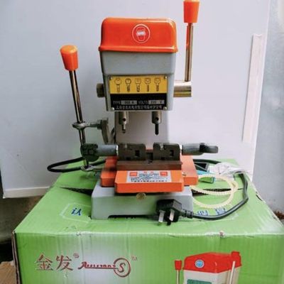 Jinfa 368A Key Cutting Machine 13kg 120W Motor Power for Vertical Car Key Duplication