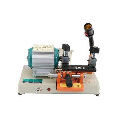 120W Motor Power Defu 238RS Horizontal Key Cutting Machine for Materials ABS and Steel