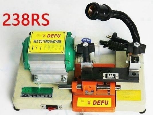 120W Motor Power Defu 238RS Horizontal Key Cutting Machine for Materials ABS and Steel