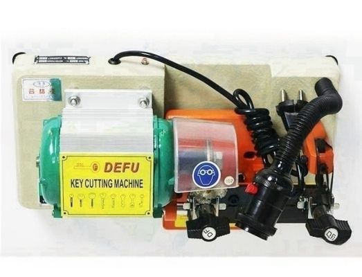 120W Motor Power Defu 238RS Horizontal Key Cutting Machine for Materials ABS and Steel