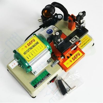 120W Motor Power Defu 238RS Horizontal Key Cutting Machine for Materials ABS and Steel