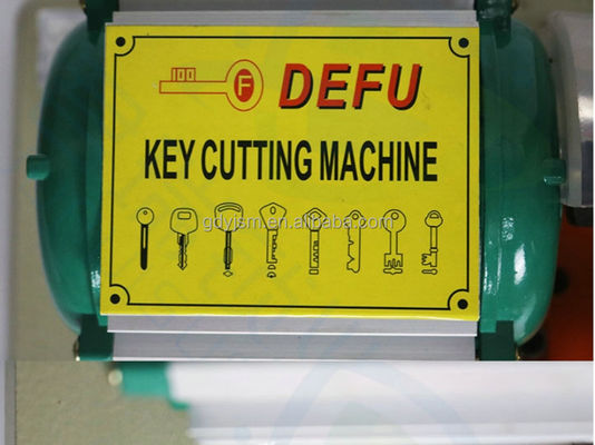120W Motor Power Defu 238RS Horizontal Key Cutting Machine for Materials ABS and Steel