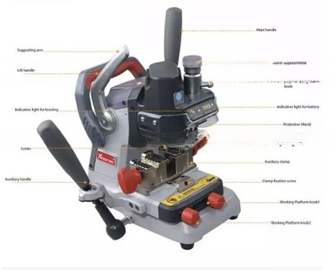 Xhorse Dolphin XP-007 Vertical Laser Flat Keys Cutting Machine with Rated Voltage 24V