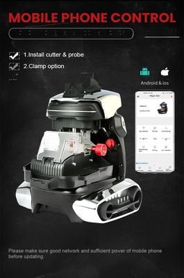 DC Brushless Motor Magic TANK 2M2 MAX CNC Automatic Key Cutting Machine for Dimple Key