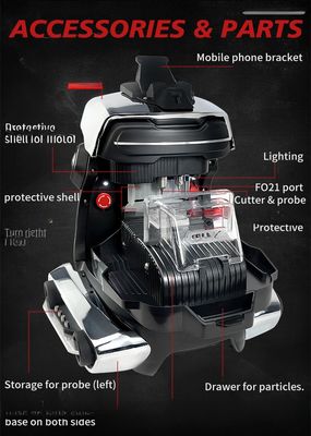 DC Brushless Motor Magic TANK 2M2 MAX CNC Automatic Key Cutting Machine for Dimple Key