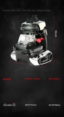 DC Brushless Motor Magic TANK 2M2 MAX CNC Automatic Key Cutting Machine for Dimple Key